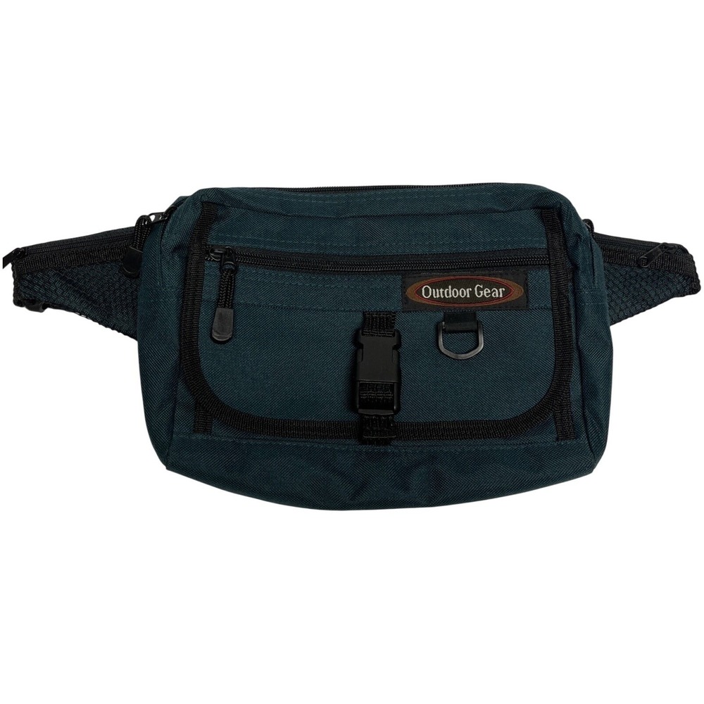 Vintage Waist Bag Fanny‎ Pack Outdoor Gear Dark Green adjustable